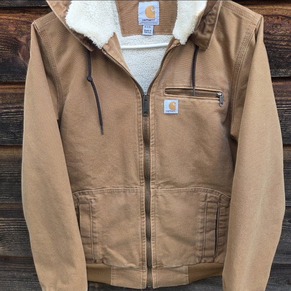 Carhartt Wildwood Jacket as seen on Yellowstone. Carhartt Brown. Removable Hood. - Picture 2 of 8